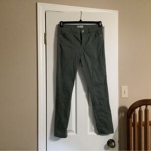 Loft green skinny pant size 27 -4